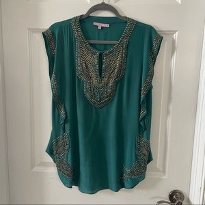Calypso St. Barth silk top